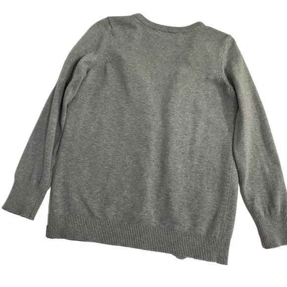 THE CHILDREN’S PLACE Cardigan Sweater Leggings Pants Set Size 10 Gray Navy Blue - Picture 7 of 16